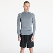 Nike Pro Men's Dri-FIT Fitness Mock-Neck Long-Sleeve Top Smoke Grey/ Black