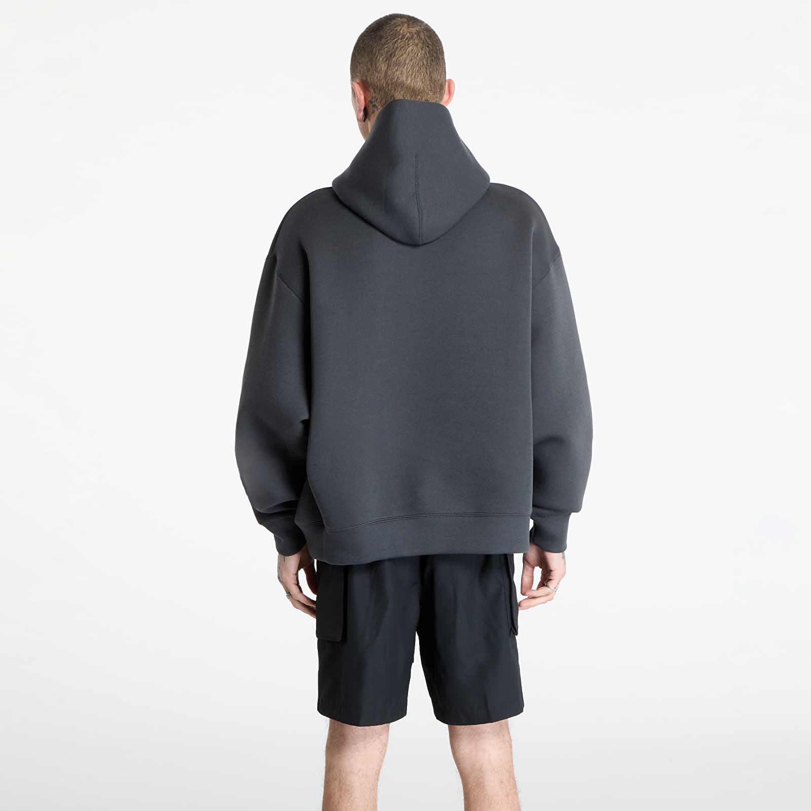 Bluzy męskie Nike Tech Reimagined Men's Fleece Hoodie Anthracite/ Anthracite