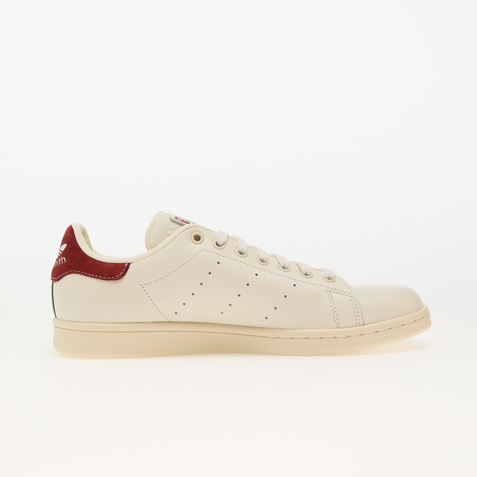 Men's sneakers and shoes adidas Stan Smith Off White/ Preloved Ruby/ Crew White