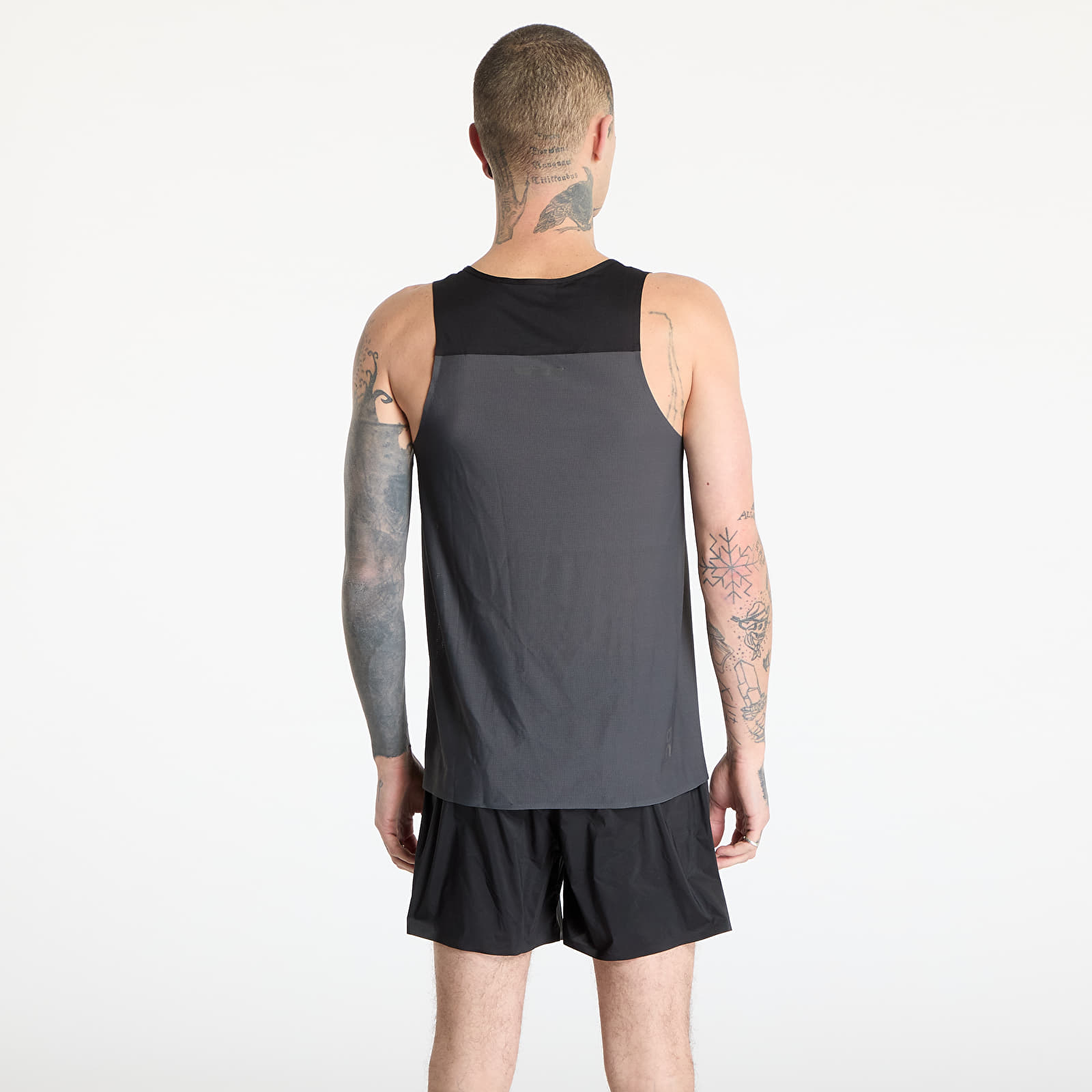 Heren tanktops On Performance Tank Black/ Eclipse
