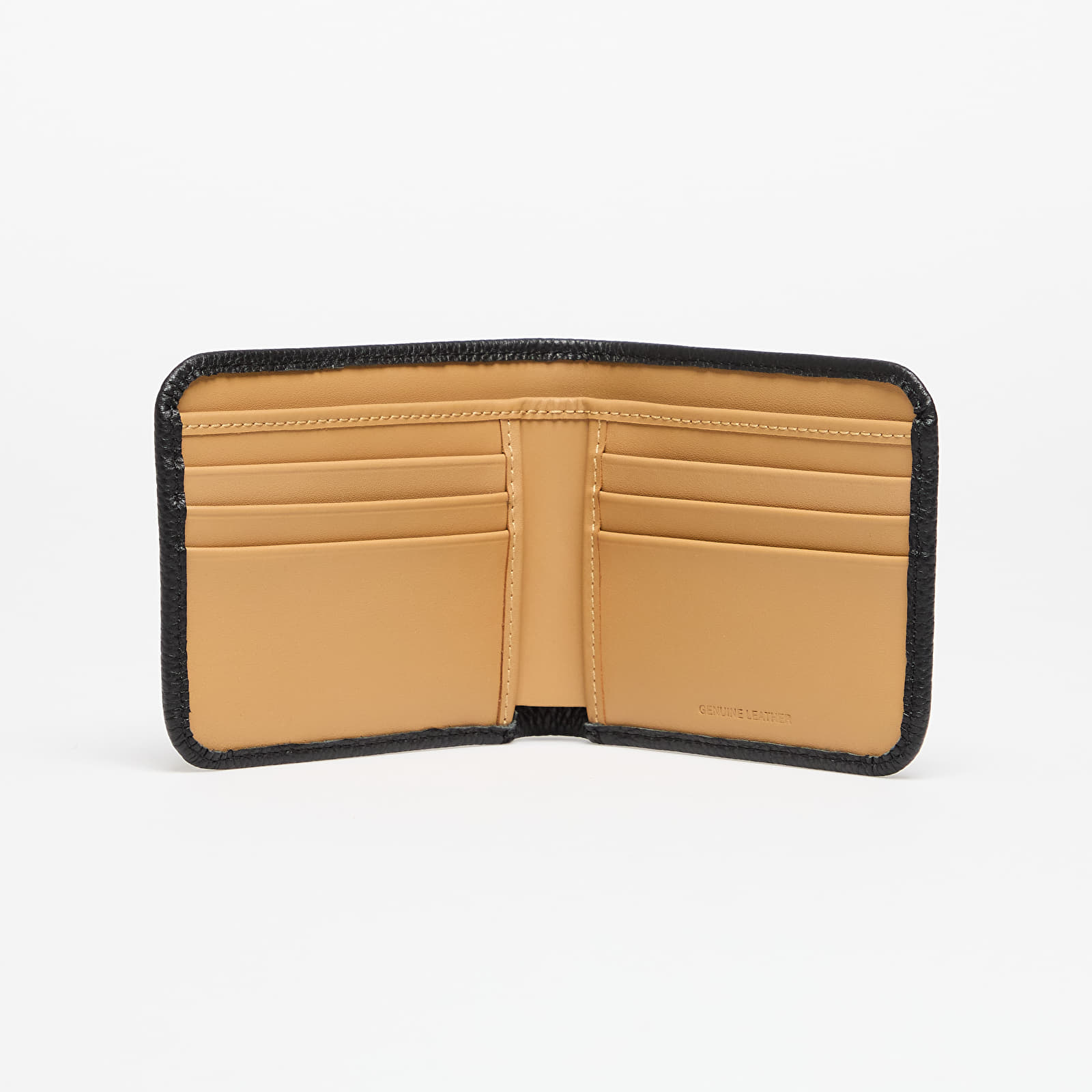 Men's wallets FRED PERRY Tumbled Leather Wallet Black