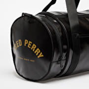限定価格★Fred Perry Tonal Classic Barrel Bag Tonal Classic Mini Barrel Bag - Black / Gold | Men's Bags