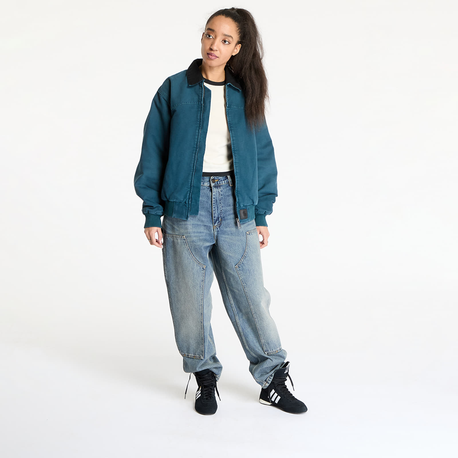 Carhartt WIP OG Santa Fe Jacket, Deep Lagoon / Black