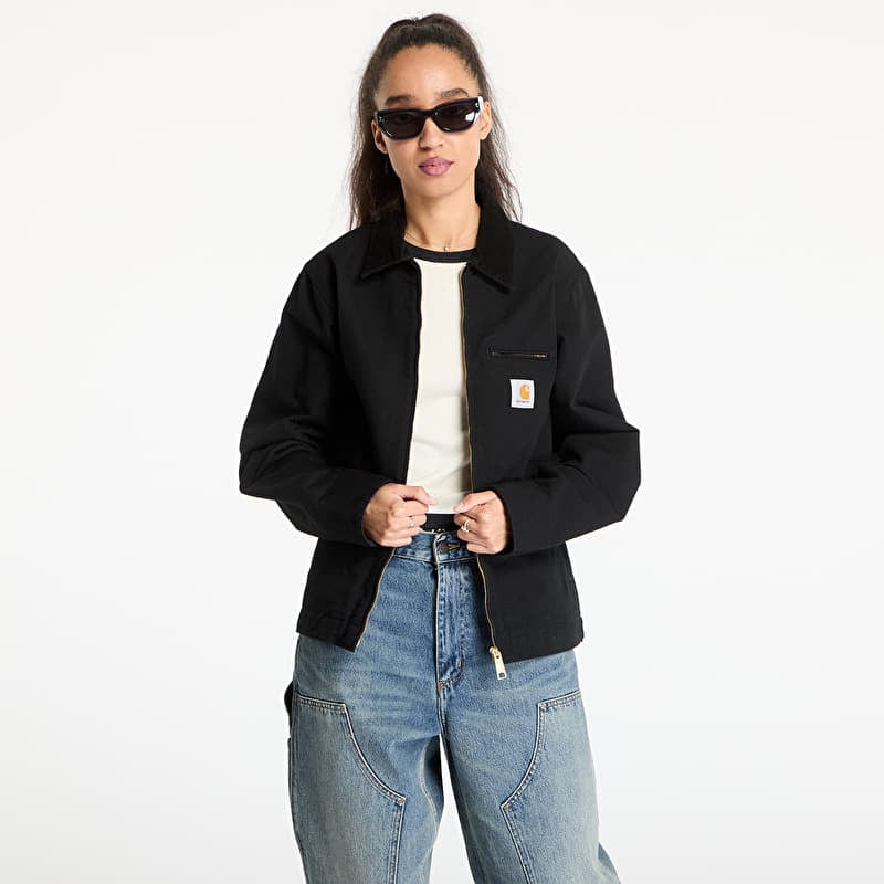 Veste Carhartt WIP Detroit Jacket UNISEX Black/ Black Rinsed