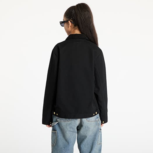 Carhartt WIP Detroit Jacket UNISEX Black/ Black Rinsed | Queens