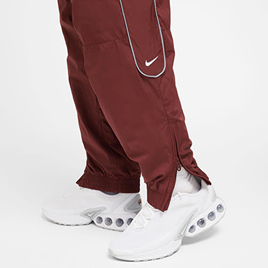 Pantaloni uomo Nike Solo Swoosh Men's Track Pants Dark Pony/ White