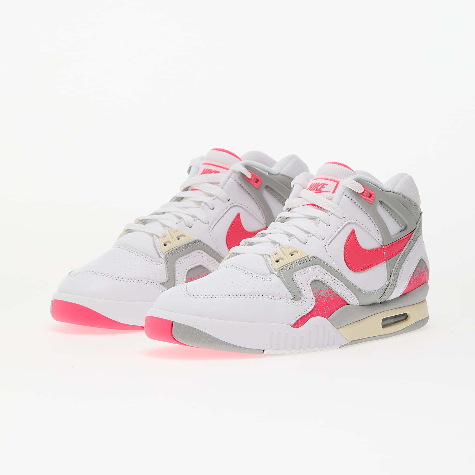 Meeste tossud ja kingad Nike Air Tech Challenge 2 White/ Racer Pink-Lt Smoke Grey