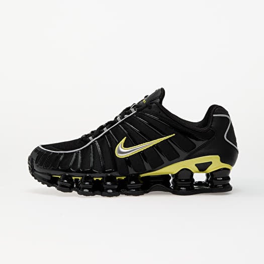 Nike Shox TL Black/ Metallic Silver-Dynamic Yellow