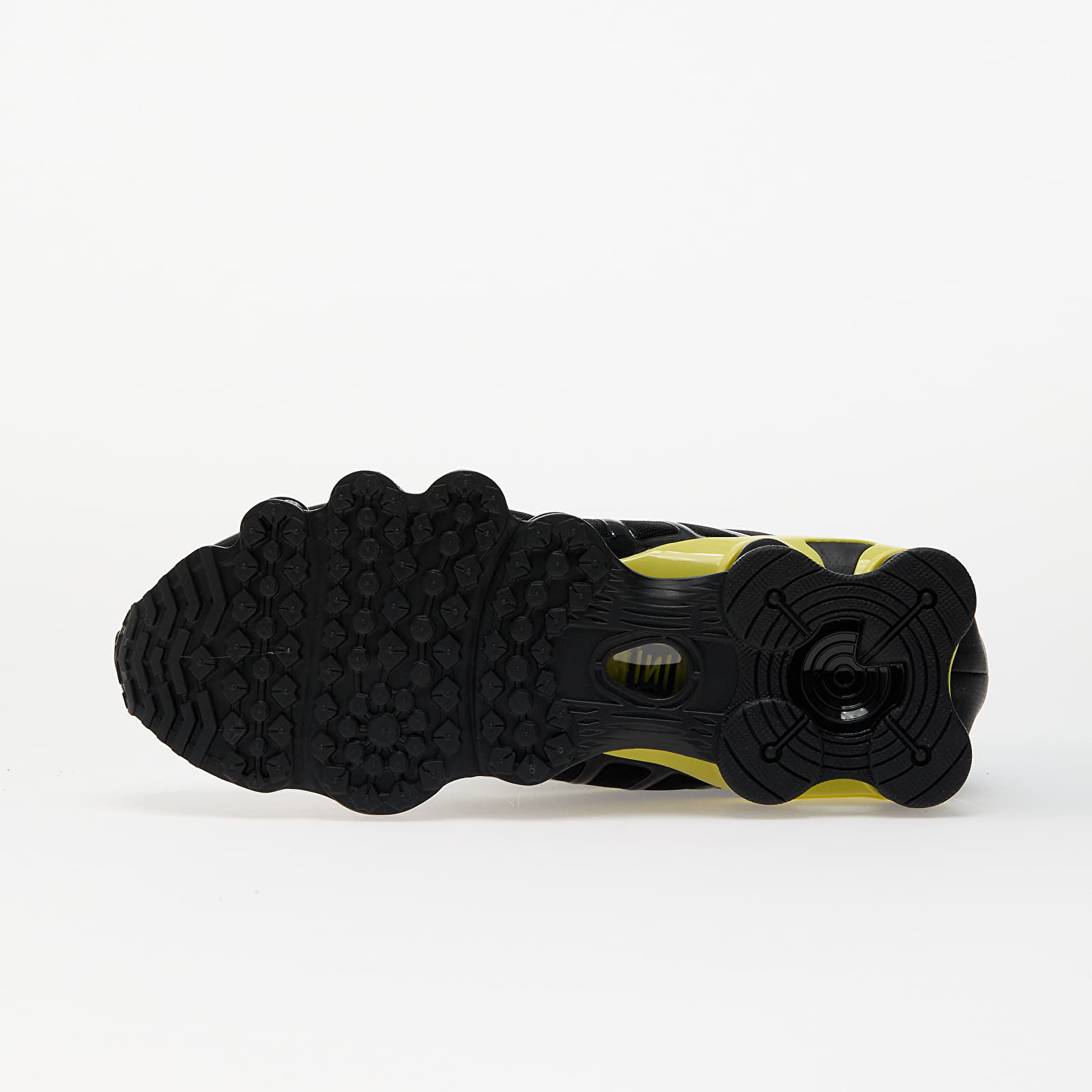 Meeste tossud ja kingad Nike Shox TL Black/ Metallic Silver-Dynamic Yellow