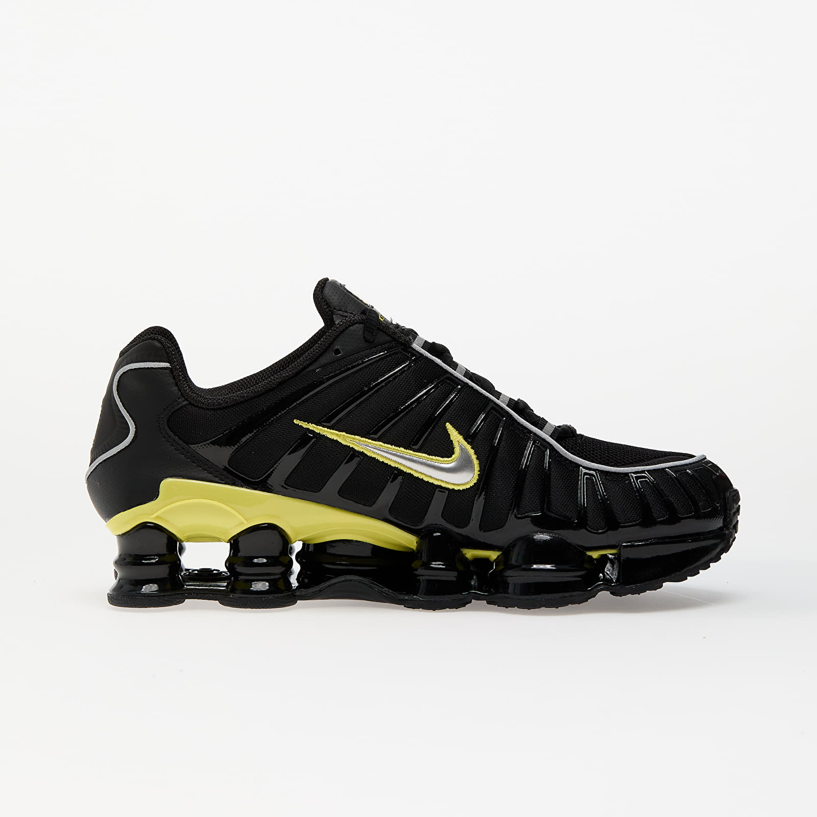 Meeste tossud ja kingad Nike Shox TL Black/ Metallic Silver-Dynamic Yellow