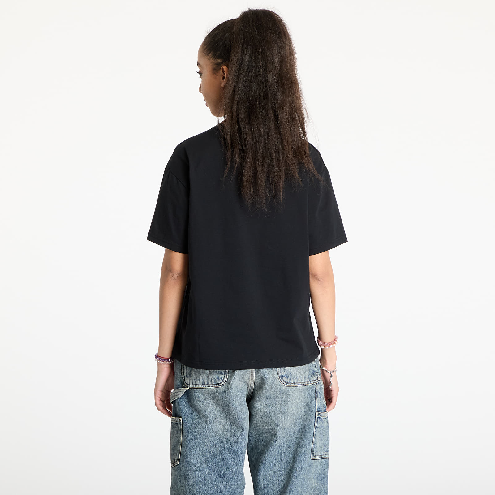 Camisetas de mujer FRED PERRY Crew Neck T-Shirt Black