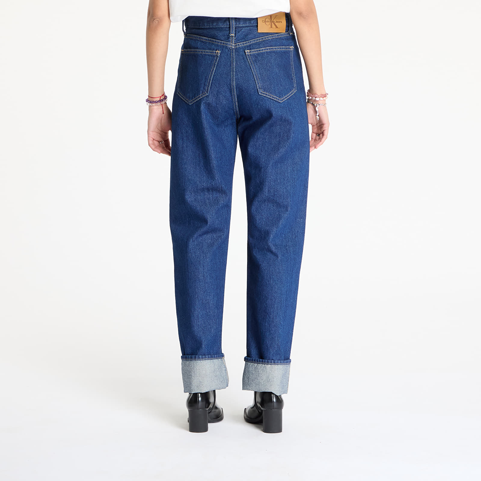 Women's jeans Calvin Klein Jeans High Rise Straight Jeans Denim