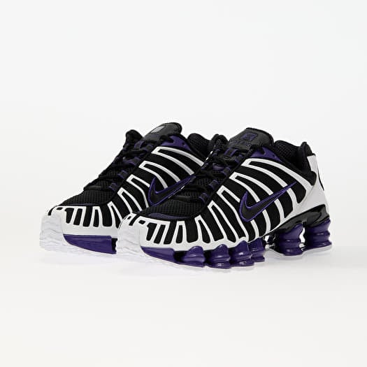 Nike Shox TL Black/ Court Purple-White | Queens