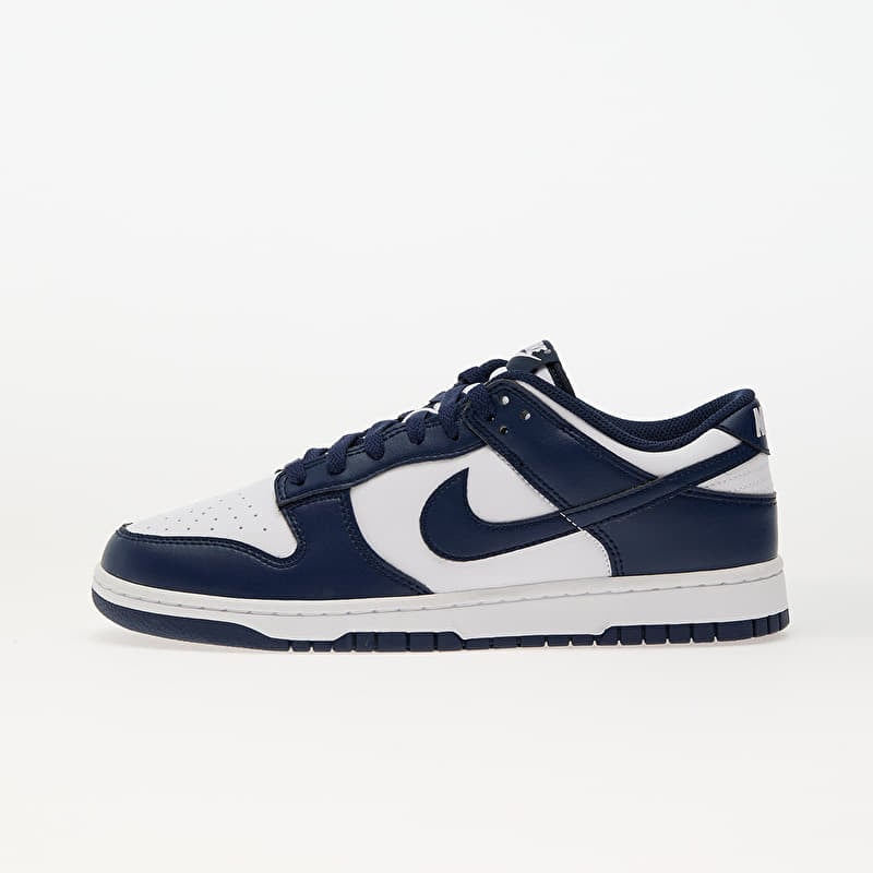 Nike Dunk Low Retro White/ Midnight Navy-White