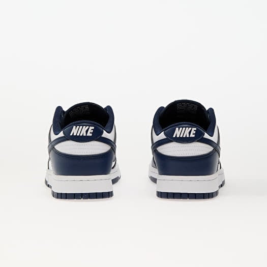 Nike Dunk Low ホワイト/ネイビー Buty męskie Nike Dunk Low Retro White/ Midnight Navy-White | Queens