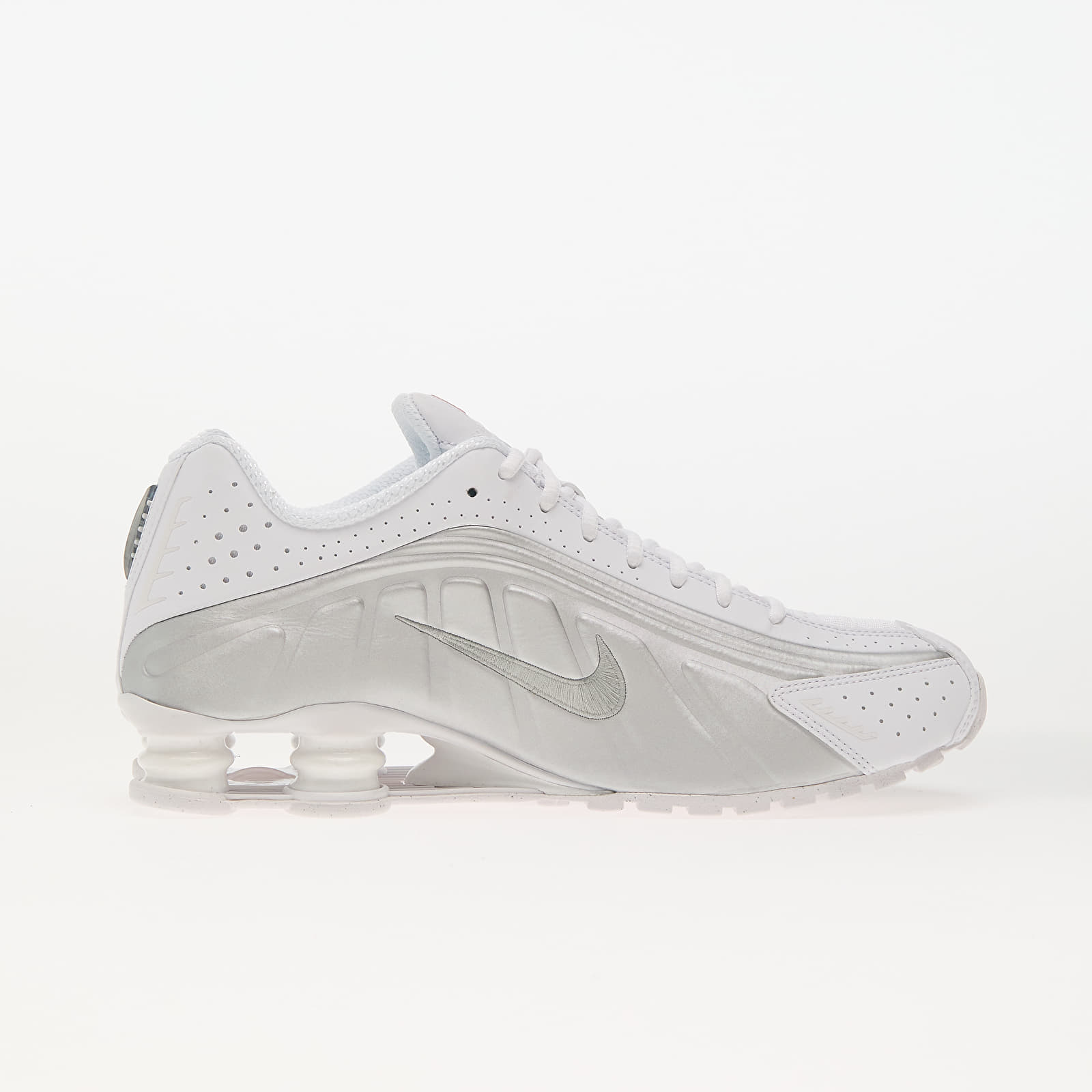 Ανδρικά παπούτσια Nike Shox R4 White/ Metallic Silver-White