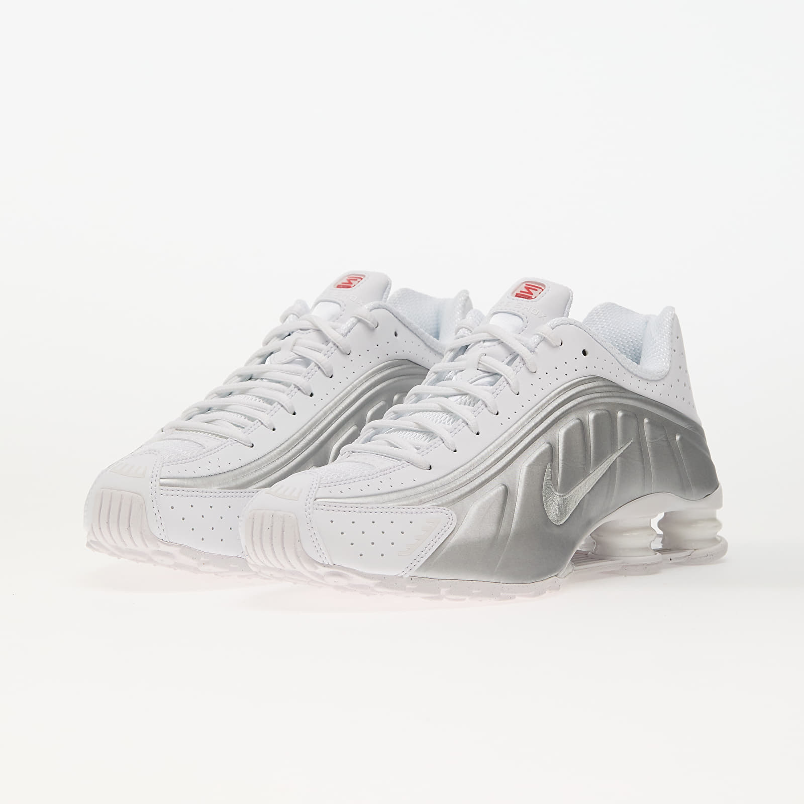 Ανδρικά παπούτσια Nike Shox R4 White/ Metallic Silver-White