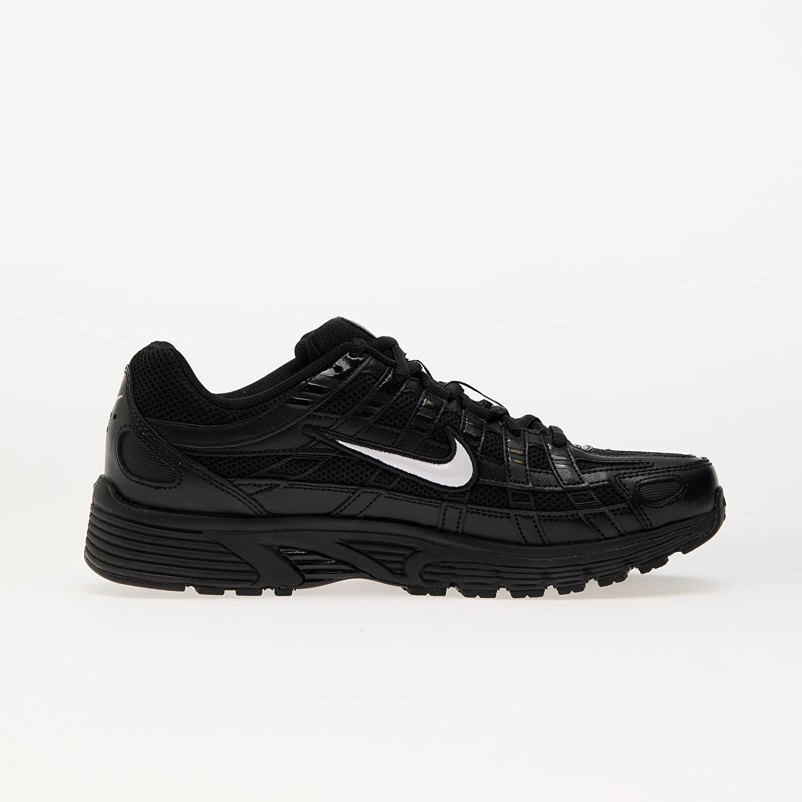 Men's sneakers and shoes Nike P-6000 Black/ White-Black-Black
