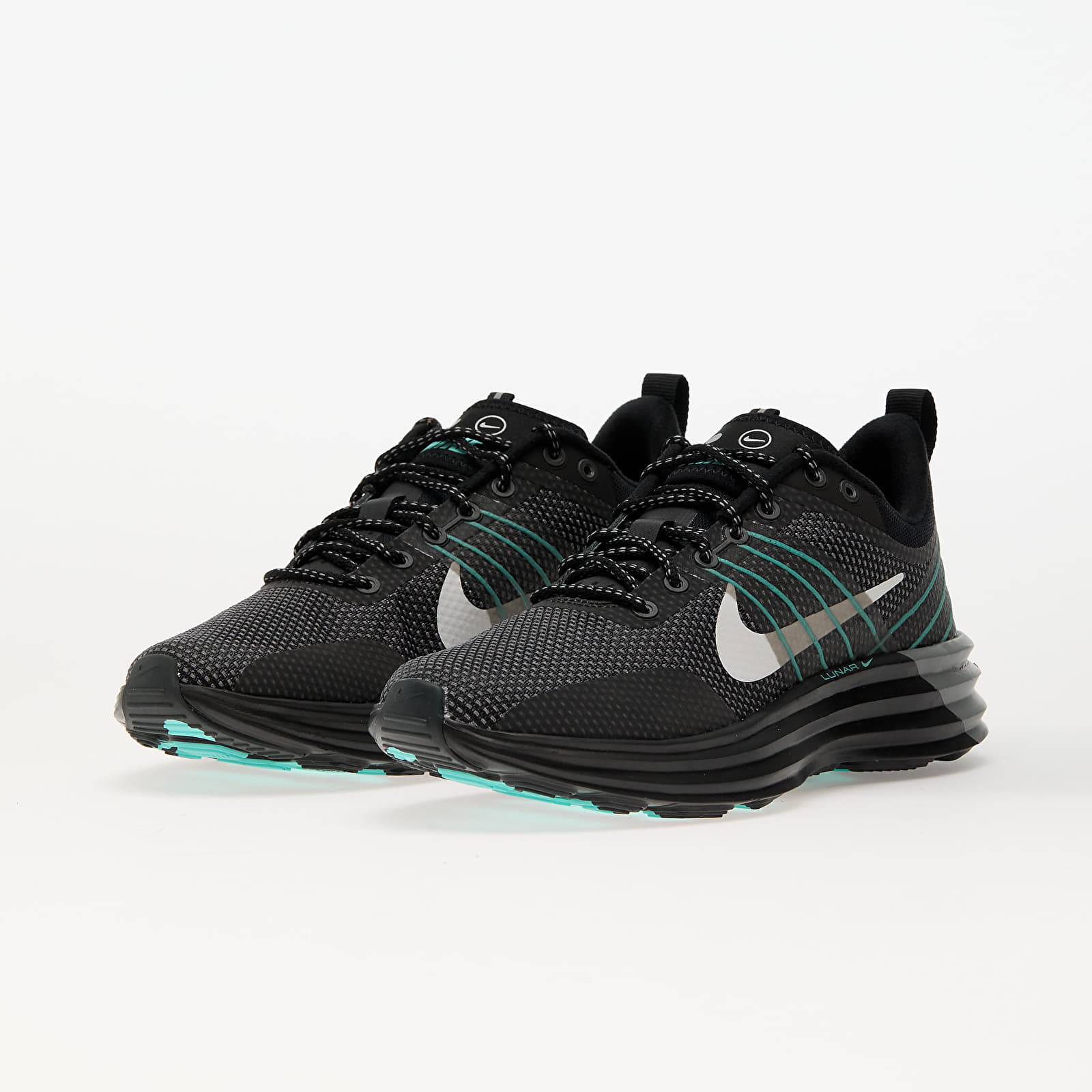 Meeste tossud ja kingad Nike Lunar Roam Prm Black/ Photon Dust-Cool Grey-Aurora Green