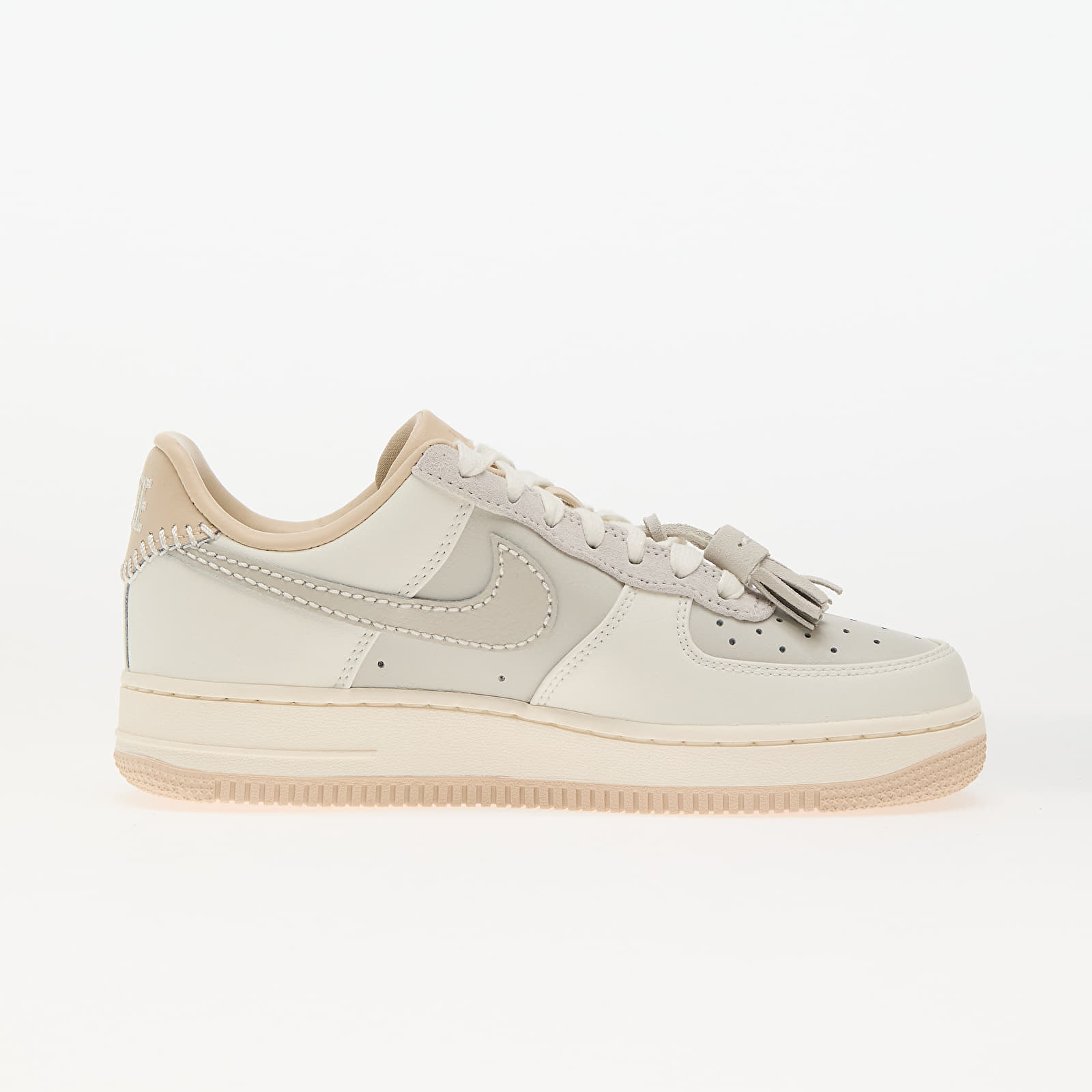 Damskie buty Nike W Air Force 1 '07 Light Bone/ Light Bone-Sail-Pink Oxford