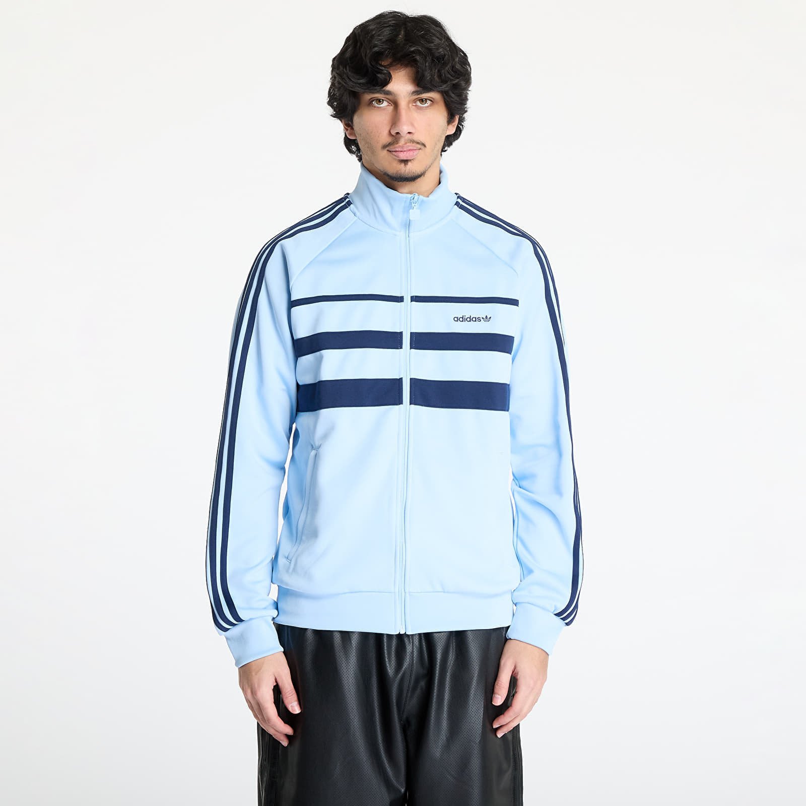 Sweatshirt adidas The First Tracktop Clear Sky/ Night Indigo XL