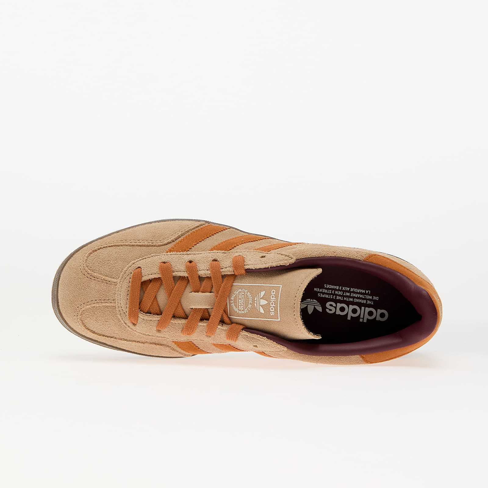 Muške tenisice i cipele adidas Gazelle Indoor Warm Sand/ Craft Ochre/ Shadow Red