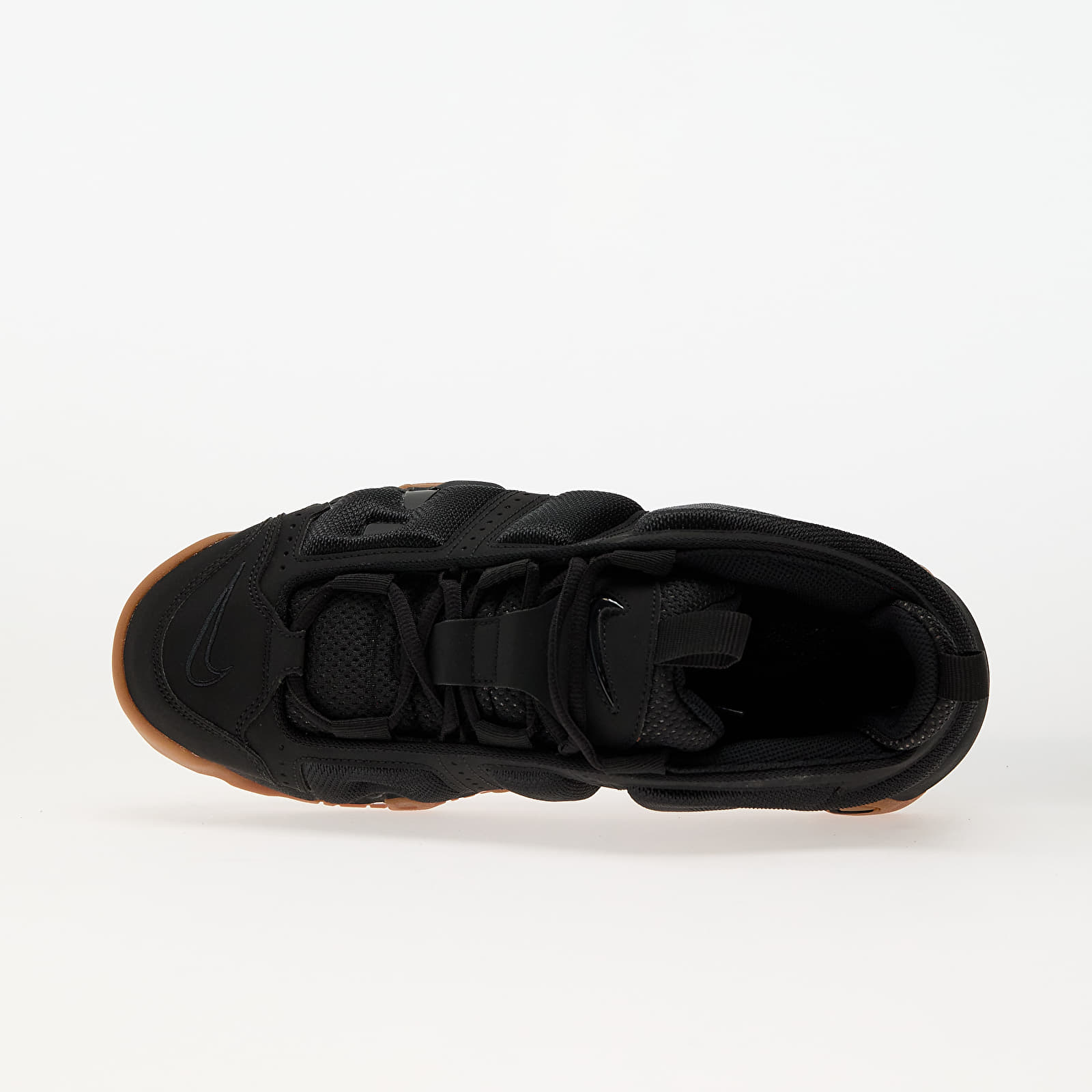 Pánské tenisky a boty Nike Air More Uptempo Low Black/ Black-Gum Med Brown