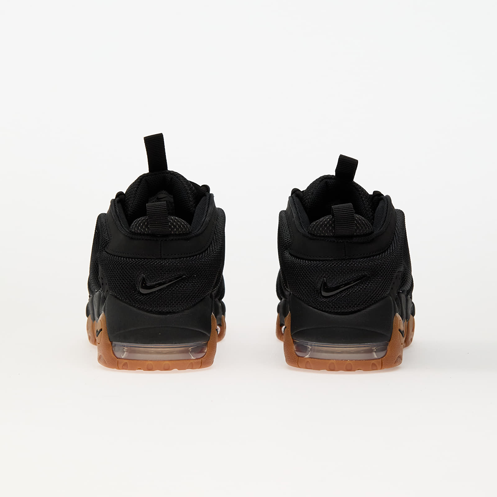 Pánské tenisky a boty Nike Air More Uptempo Low Black/ Black-Gum Med Brown