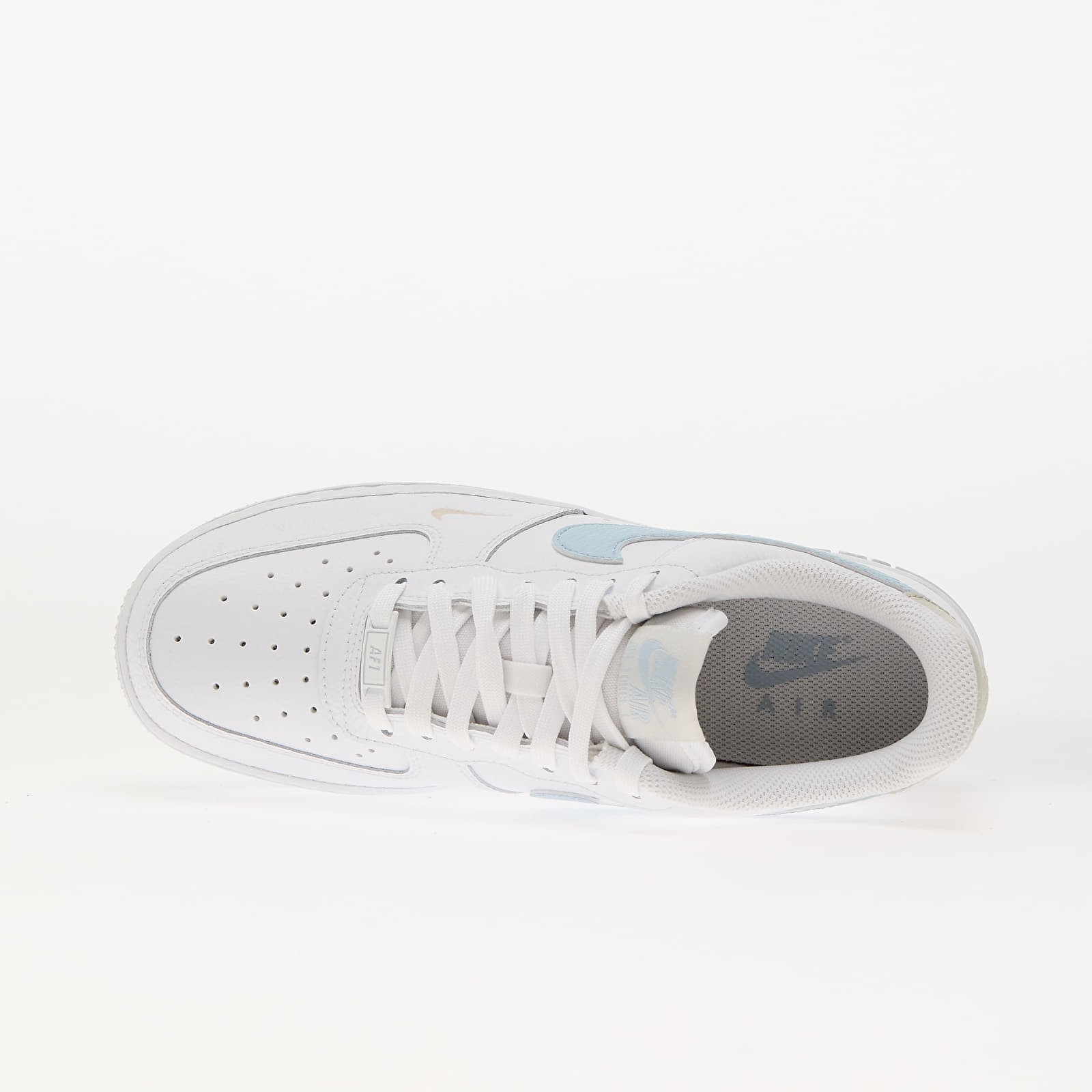 Zapatillas y zapatos de mujer Nike W Air Force 1 '07 White/ Lt Armory Blue-Light Bone