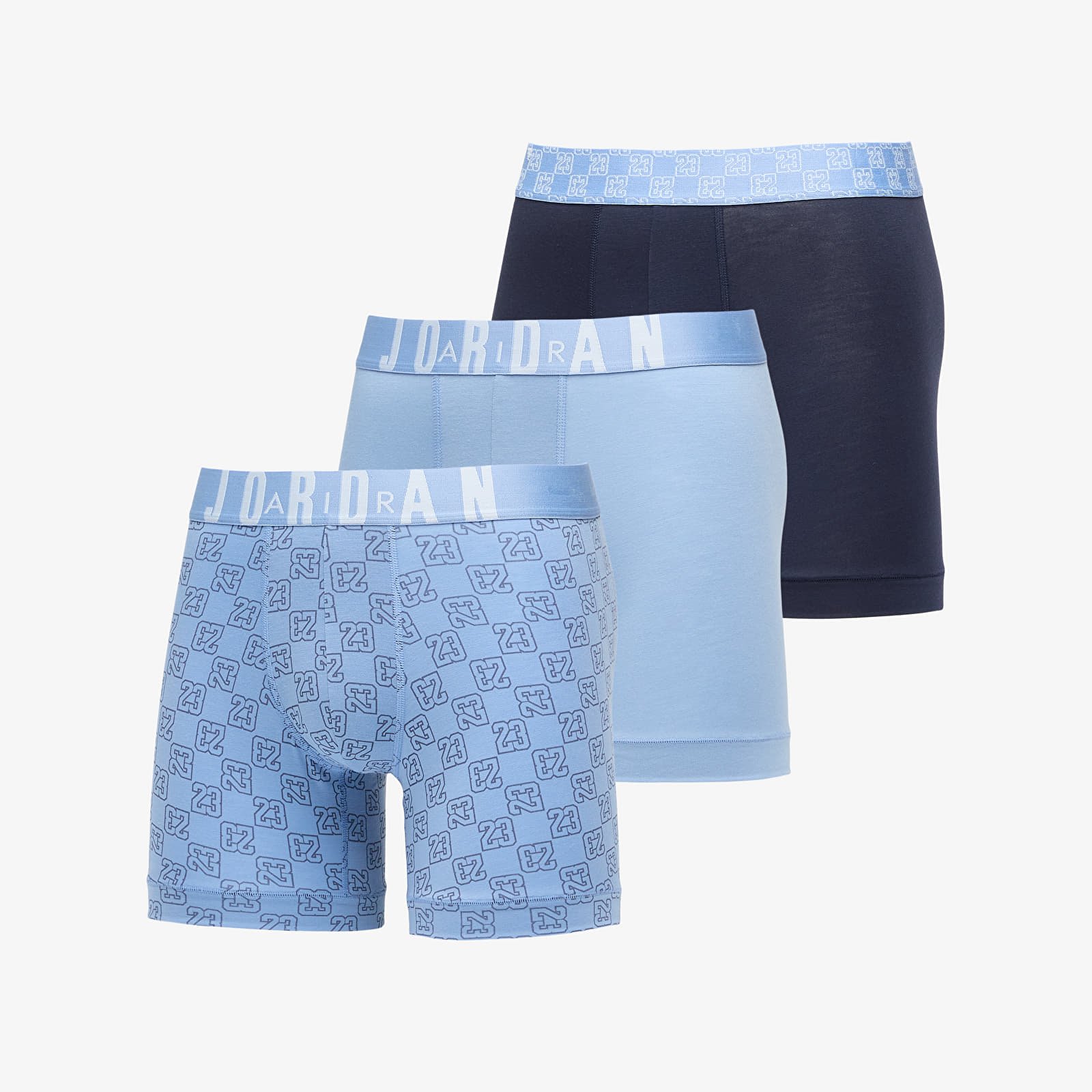 Boksersortsid Jordan Flight Modal 23 Monogram Boxer Brief 3-Pack Chambray