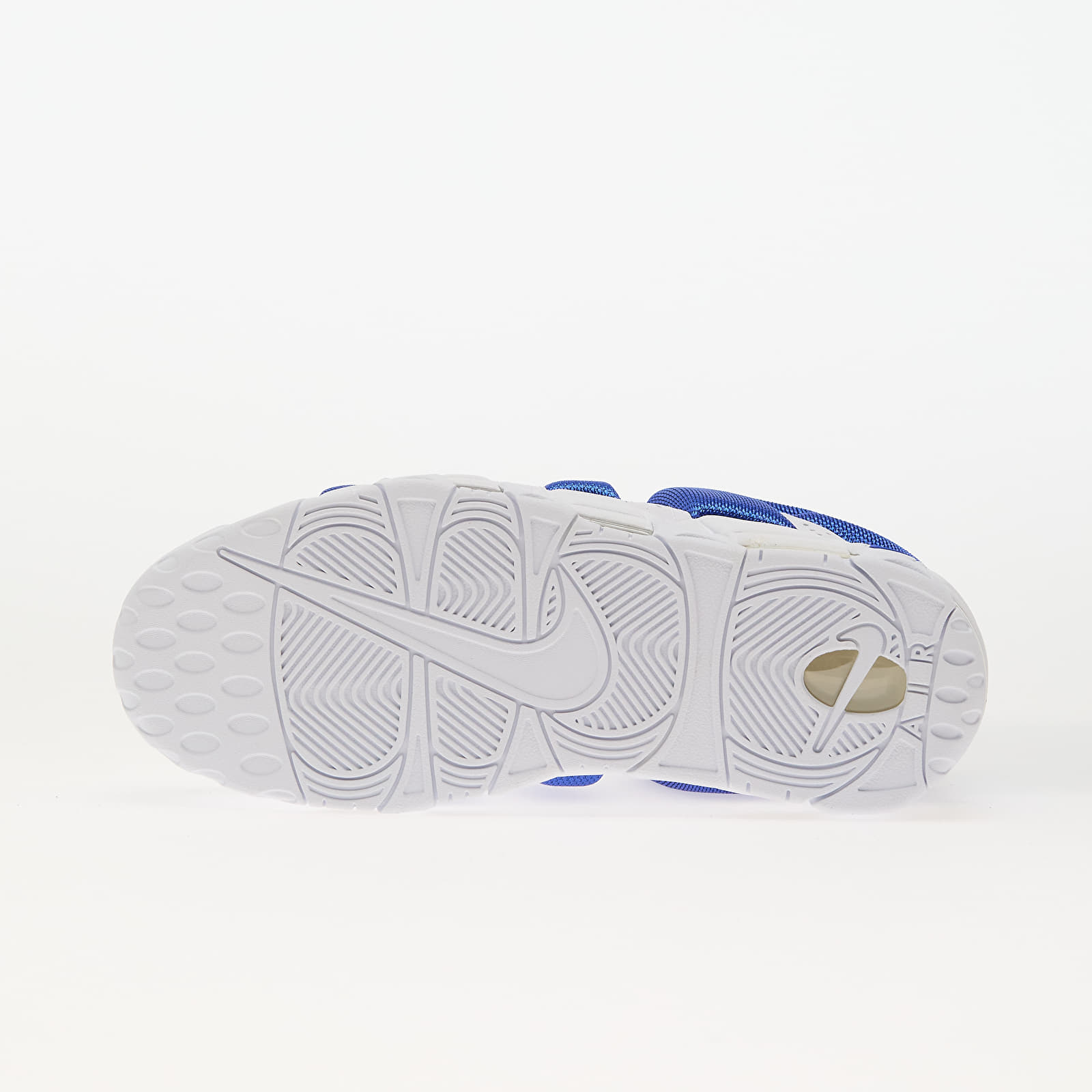 Herensneakers en -schoenen Nike Air More Uptempo Low White/ Hyper Royal-Psychic Blue