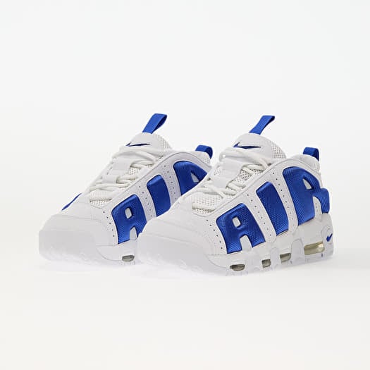 ☆NIKE☆Air More Uptempo Low \"White and Hyper \"☆Blue Nike Air More Uptempo Low White Royal Blue FZ3055-101