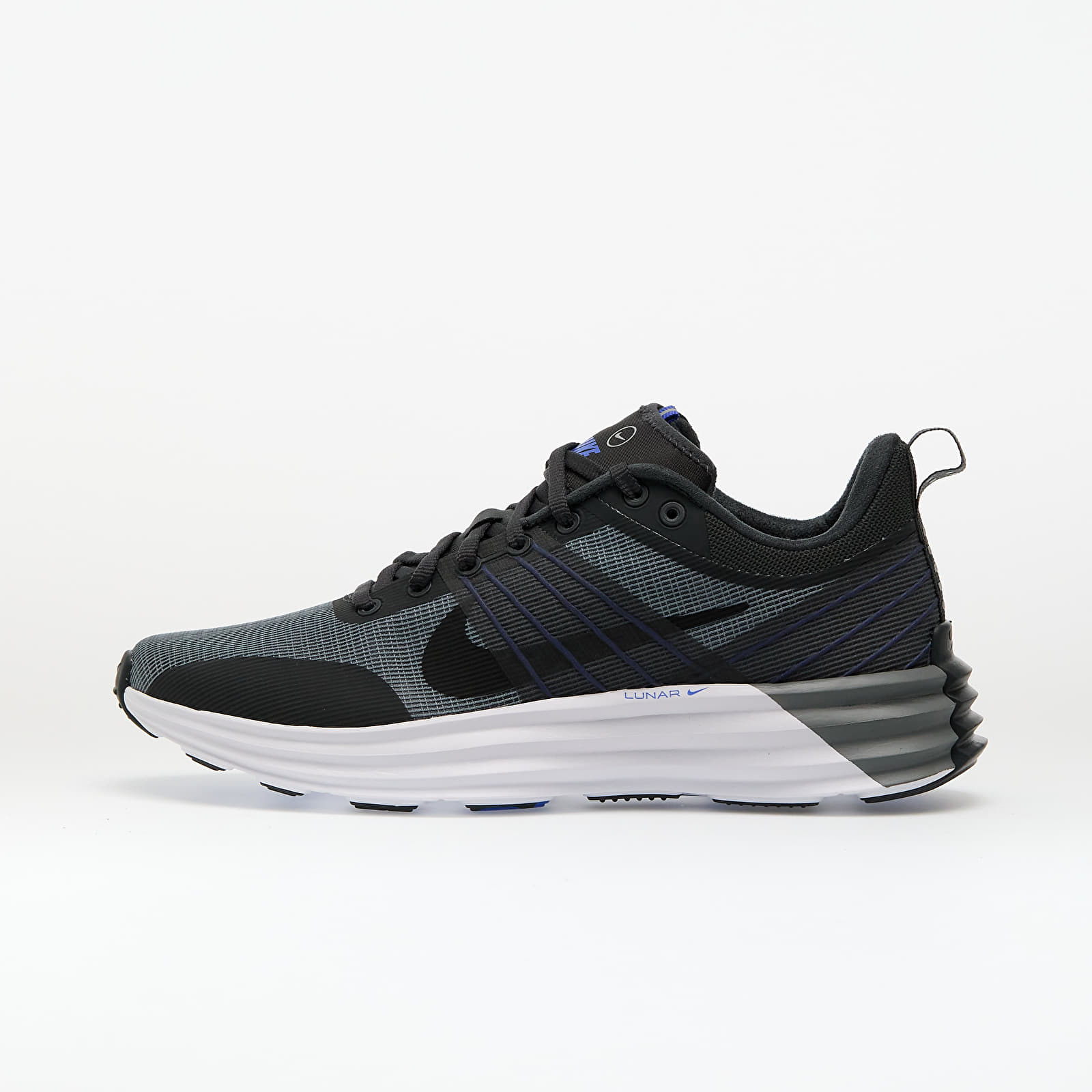 Meeste tossud ja kingad Nike Lunar Roam Anthracite/ Black-Wolf Grey-Racer Blue