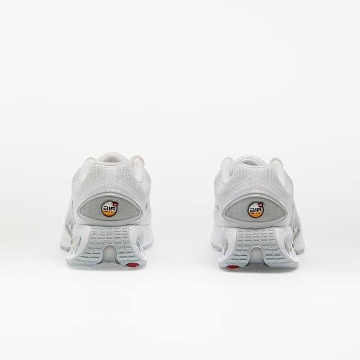 nike air white and silver