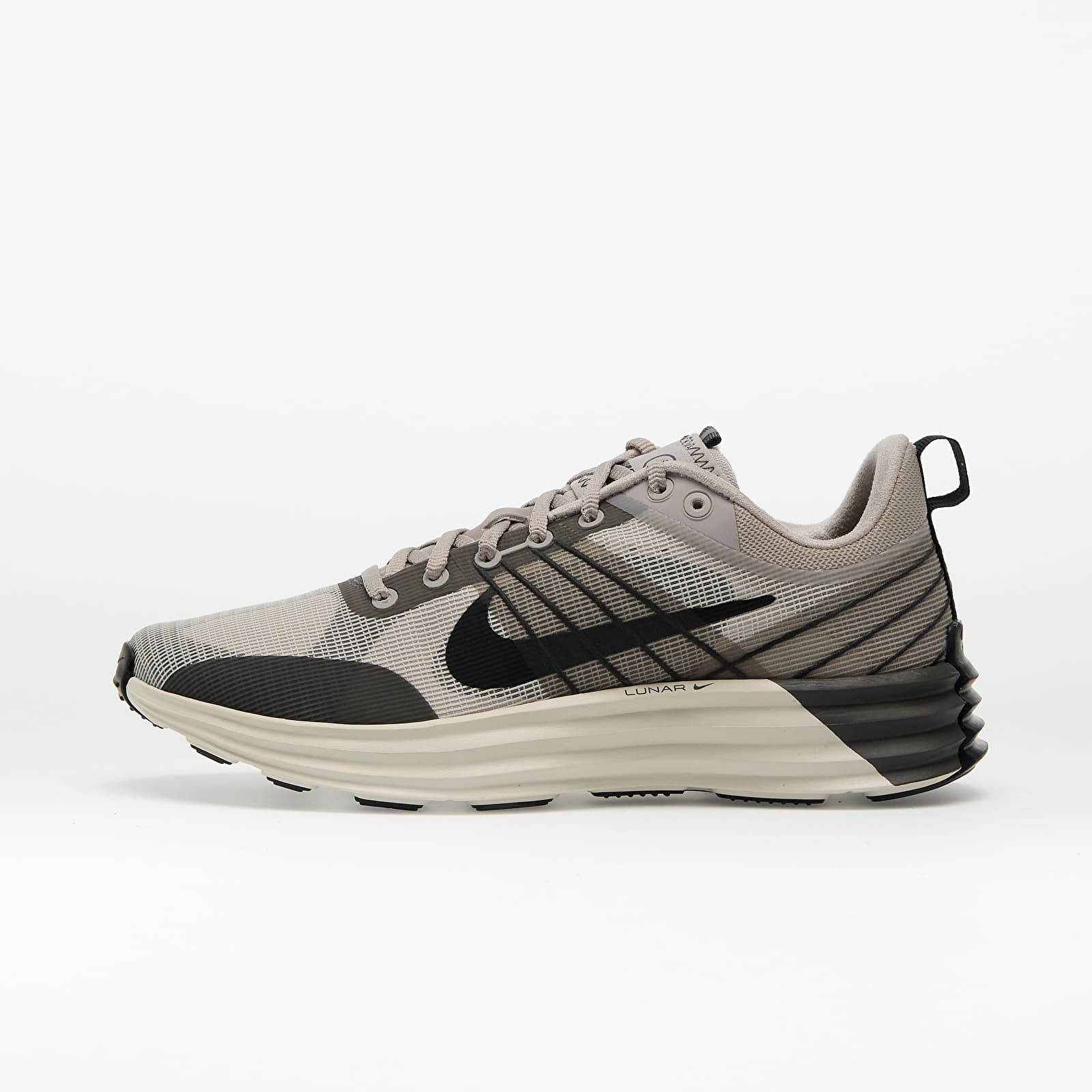 Meeste tossud ja kingad Nike Lunar Roam College Grey/ Black-Lt Orewood Brn
