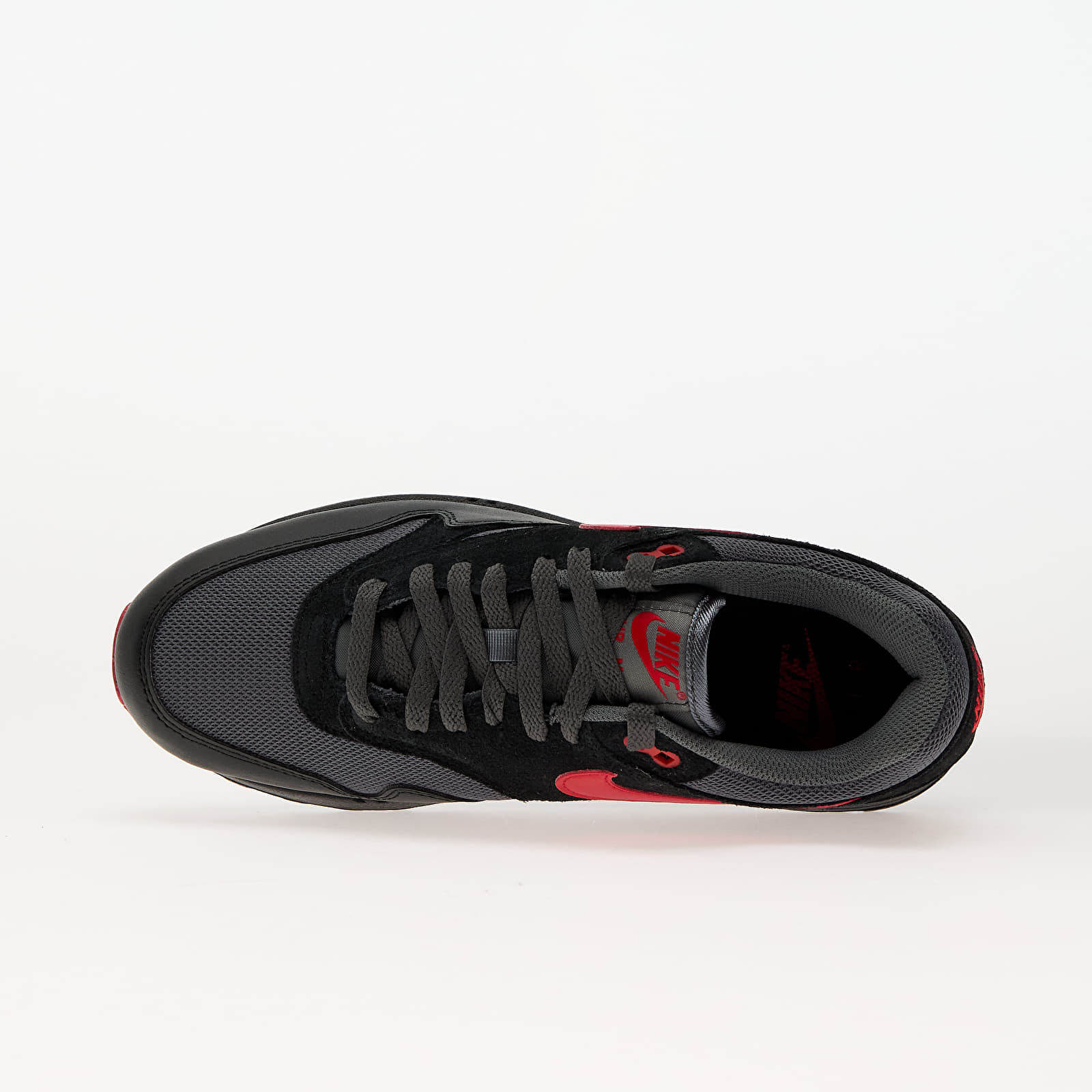 Sneakers og sko til mænd Nike Air Max 1 Essential Black/ University Red-Iron Grey