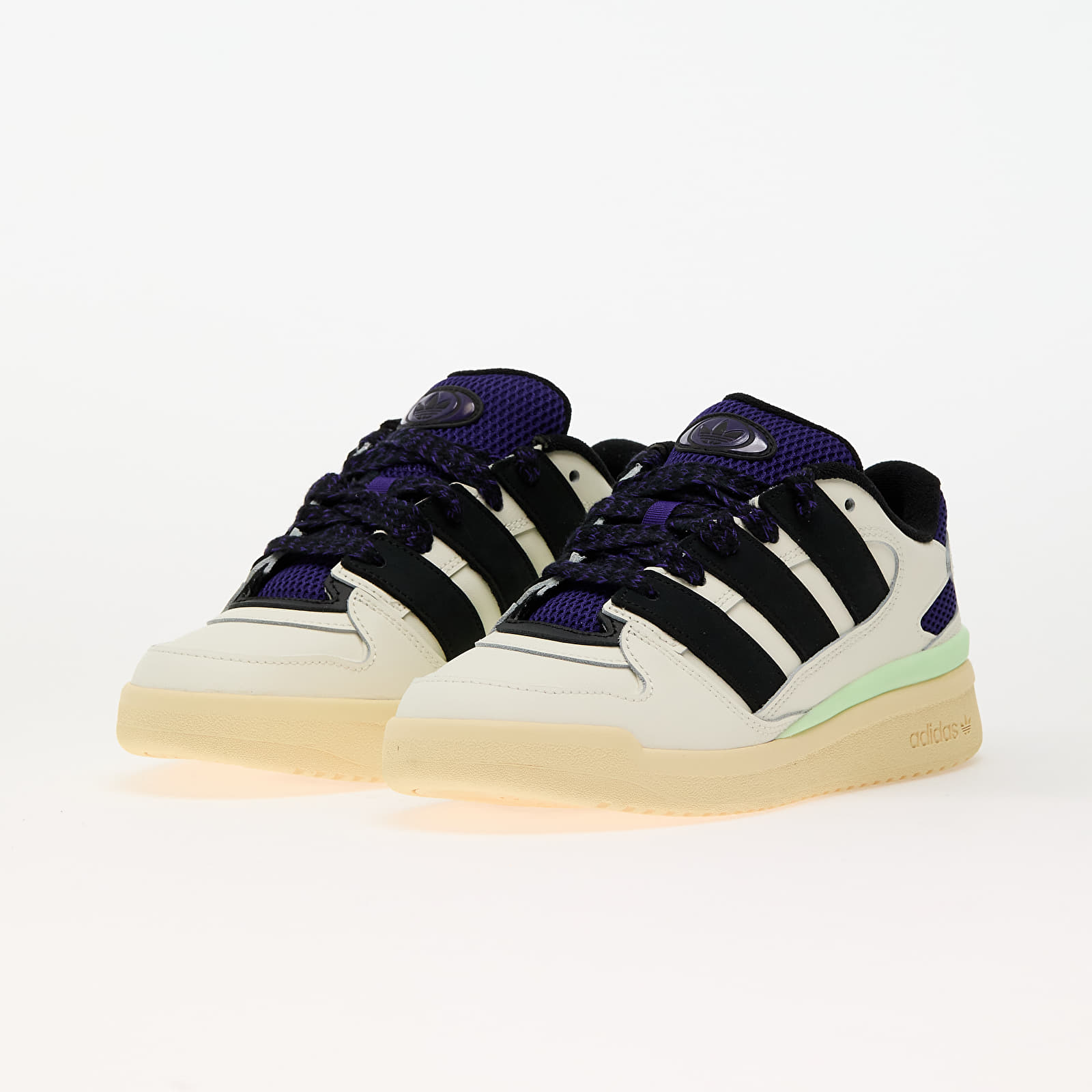 Women's sneakers and shoes adidas Forum2000 W Off White/ Core Black/ Core Purple