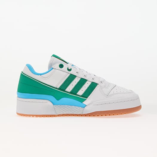 adidas Forum Bold Stripes Ftw White/ Court Green/ Sky Rust | Queens