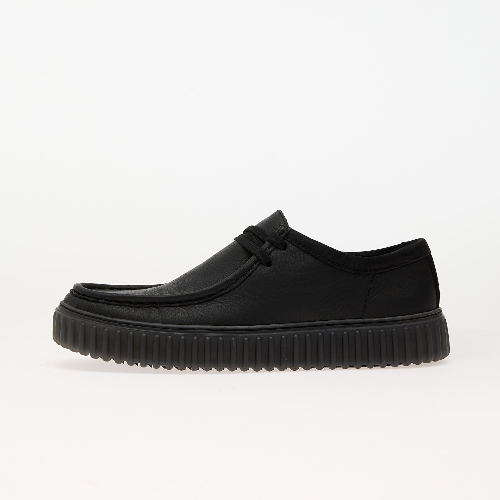 Men's sneakers and shoes Clarks Originals Torhill Lo Black Leather