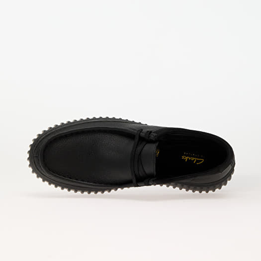 Clarks Torhill Lo Black Leather | Queens display picture 3