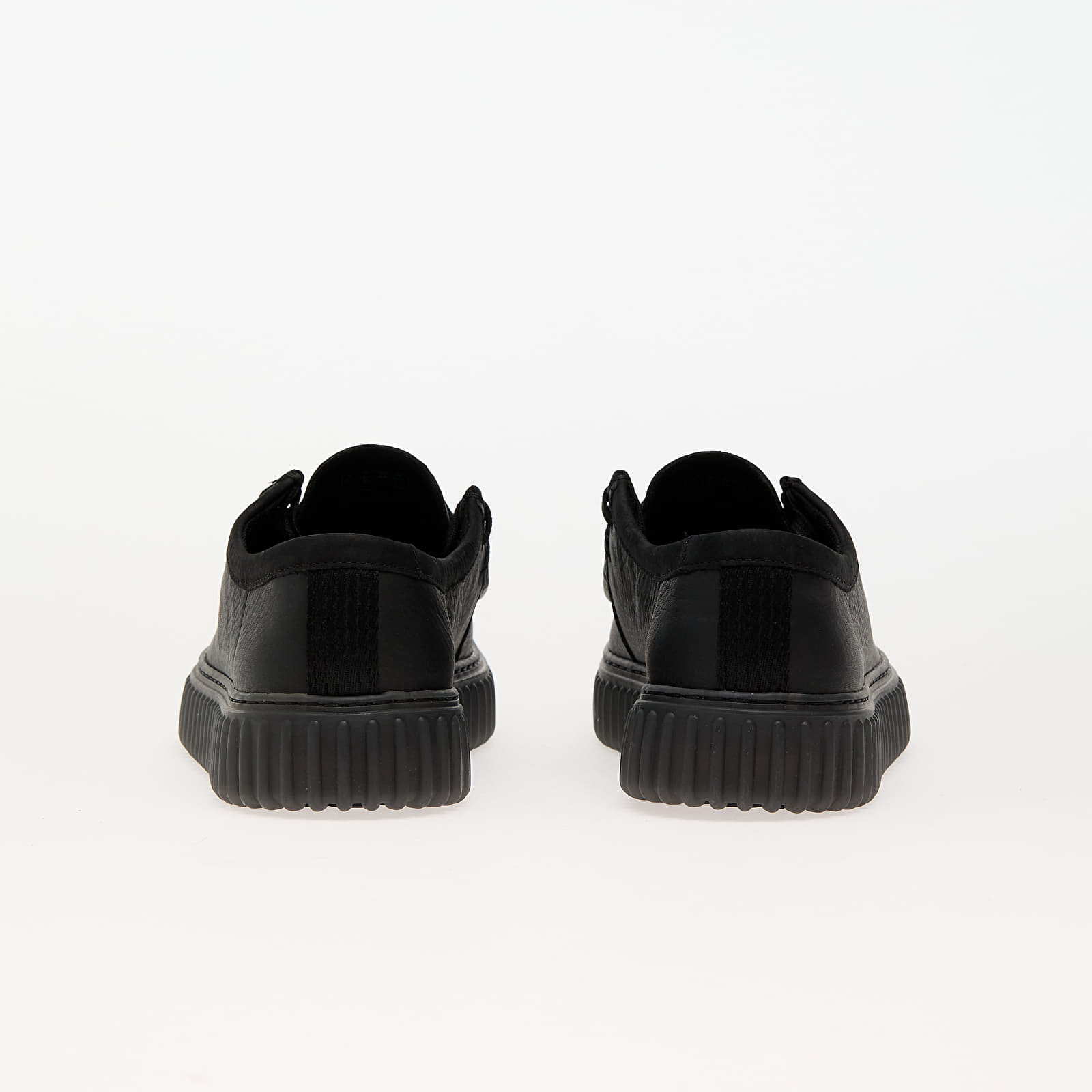 Men's sneakers and shoes Clarks Originals Torhill Lo Black Leather