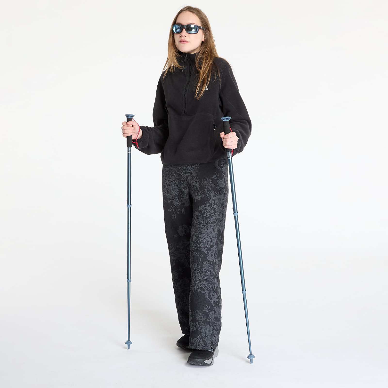 Hanorace Nike ACG "Wolf Tree" Women's 1/2-Zip Top Black/ Anthracite/ Summit White