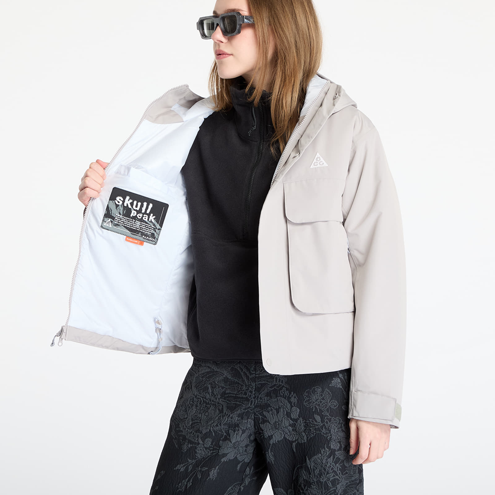 Jackets Nike ACG "Skull Peak" Women's Storm-FIT Jacket College Grey/ Football Grey/ Summit White