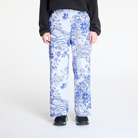 Nike Sportswear Collection Women's Mid-Rise Jacquard Track Pants White/ Hyper Royal/ White
