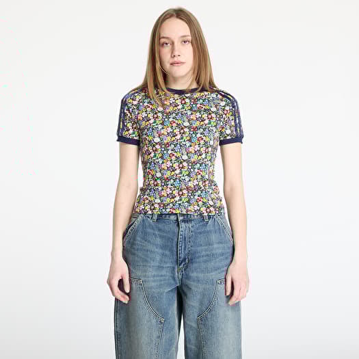 Tričko adidas Originals X Liberty London Cali Tee Multicolor/ Night Indigo