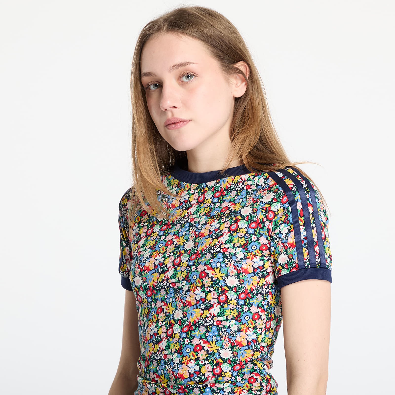 T-shirts adidas Originals X Liberty London Cali Tee Multicolor/ Night Indigo