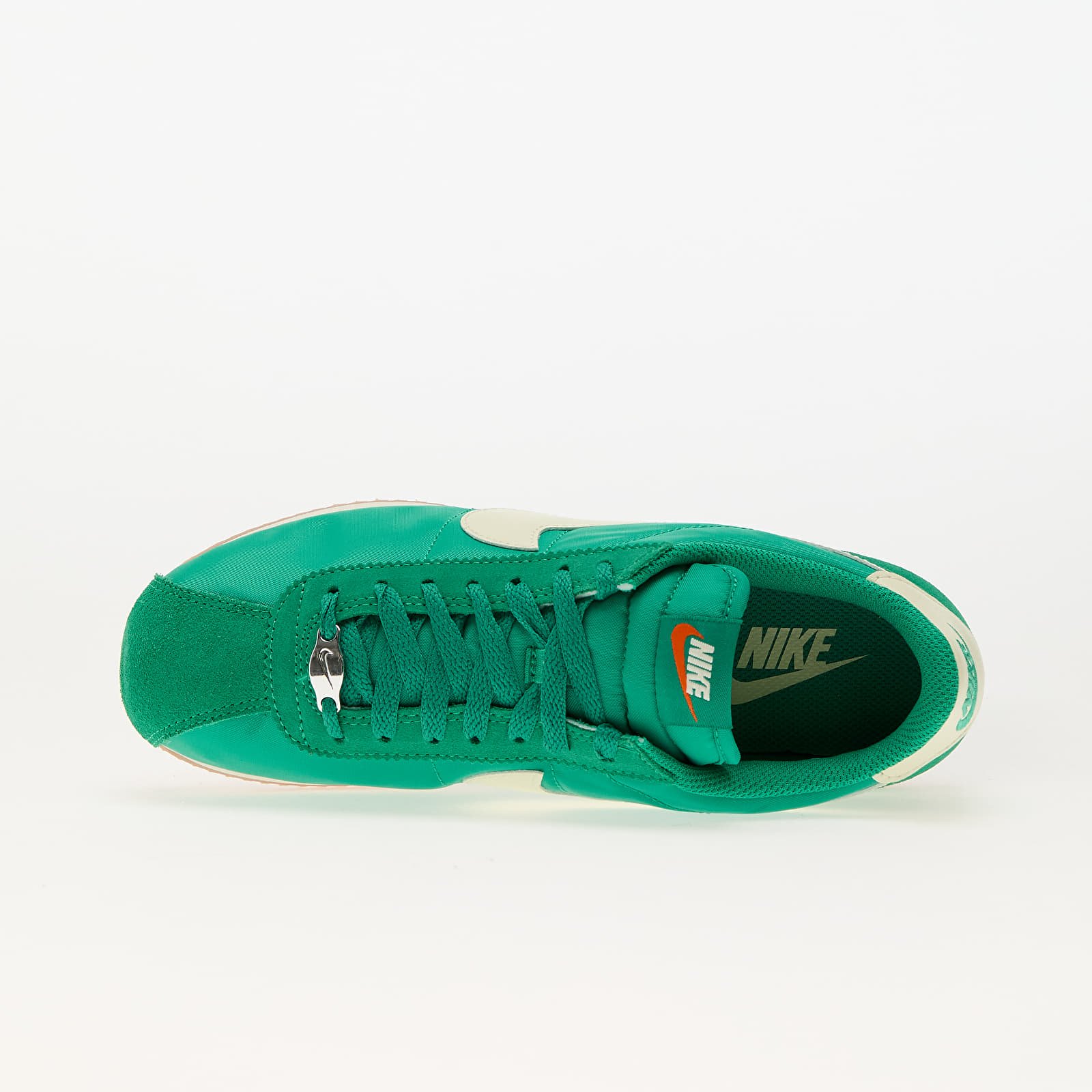 Naiste tossud ja kingad Nike W Cortez Textile Stadium Green/ Coconut Milk-Safety Orange