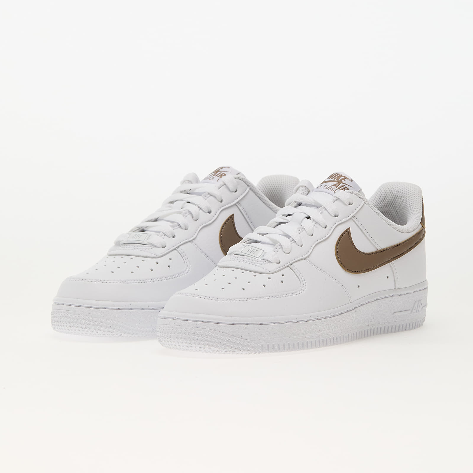 Sneakers og sko til kvinder Nike W Air Force 1 '07 Next Nature White/ Mink Brown