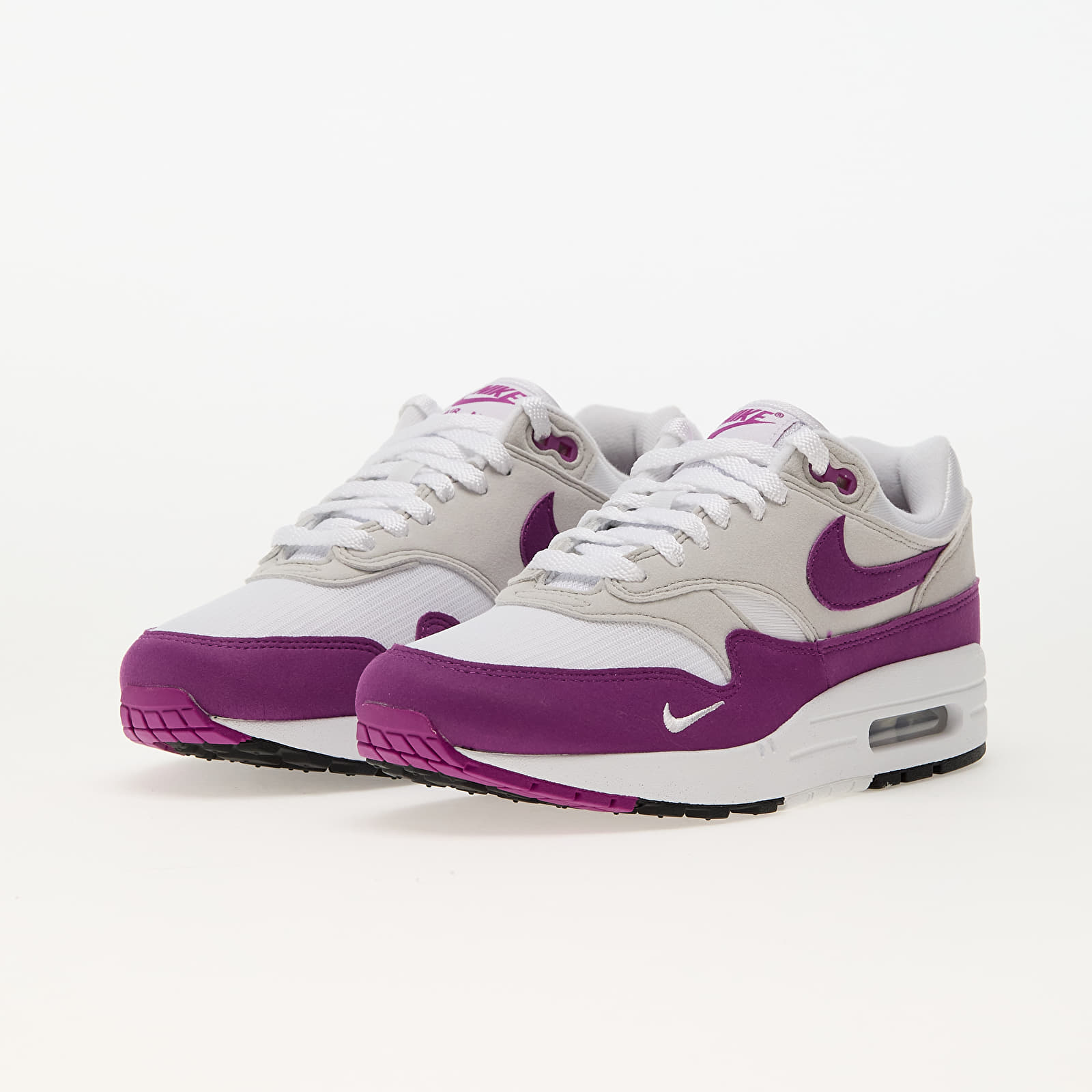 Sneakers och skor för kvinnor Nike W Air Max 1 '87 T White/ Bold Berry-Neutral Grey-Black