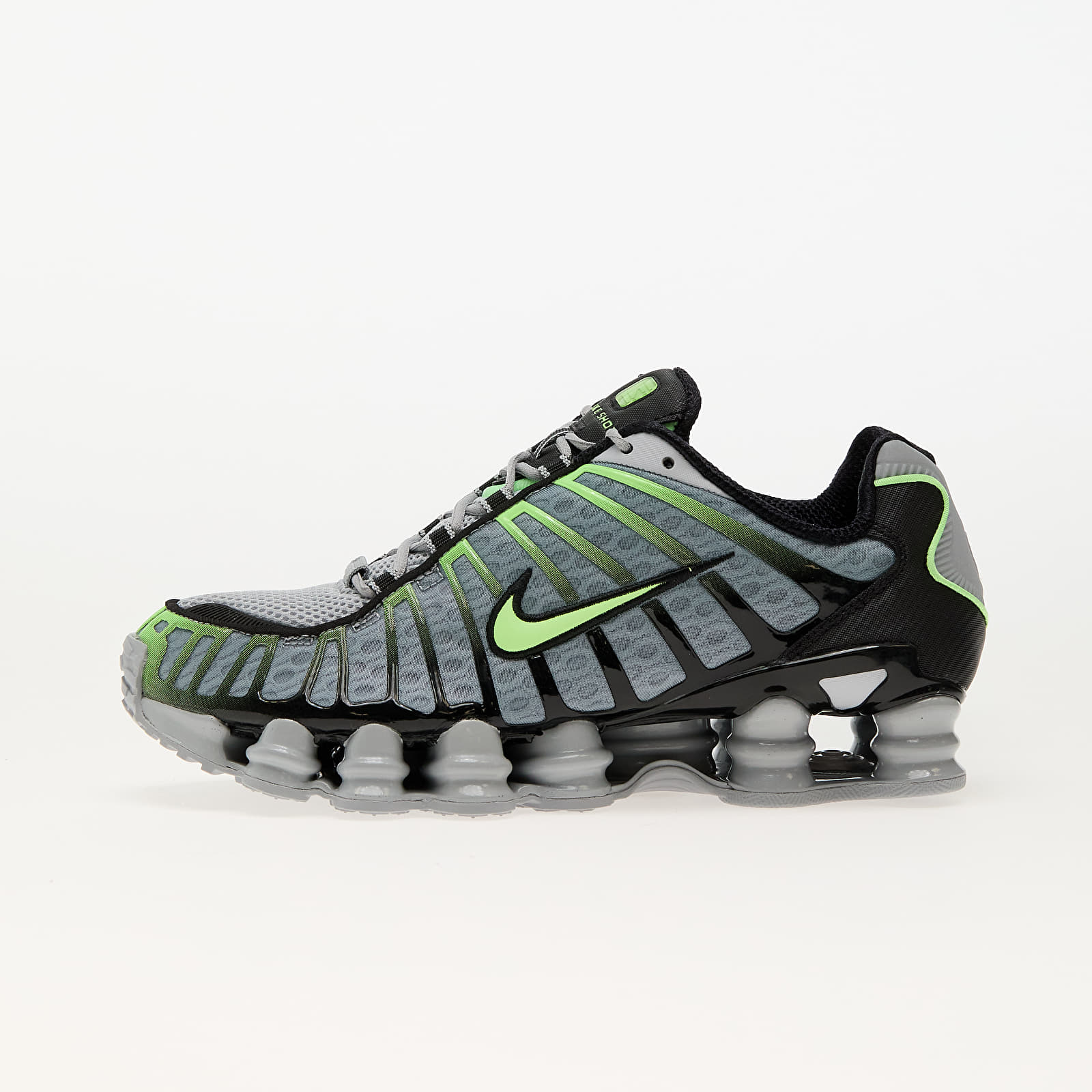 Herensneakers en -schoenen Nike Shox TL Wolf Grey/ Lime Blast-Black